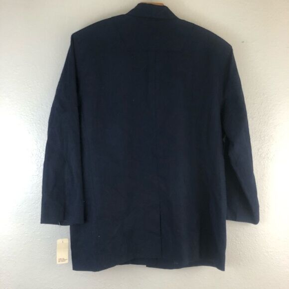 Roo Crossing Blue Two Buttons Blazer size 8P - Picture 6 of 7